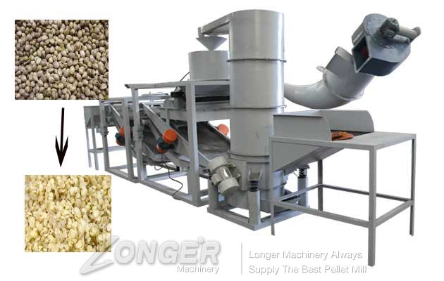 Automatic Hemp Seeds Shelling Machine|Hulling Machine