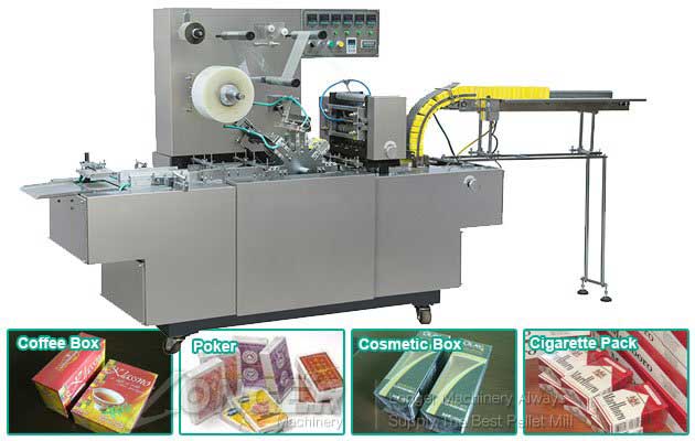 Automatic Cellophane Overwrapping Machine for Shisha Pack