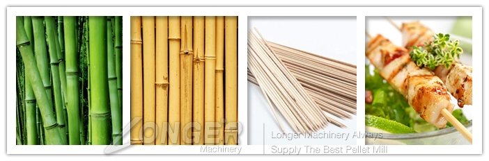 bamboo sticks machine