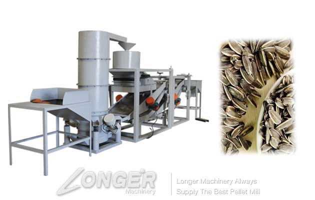 automatic sunflower seeds shelling machine