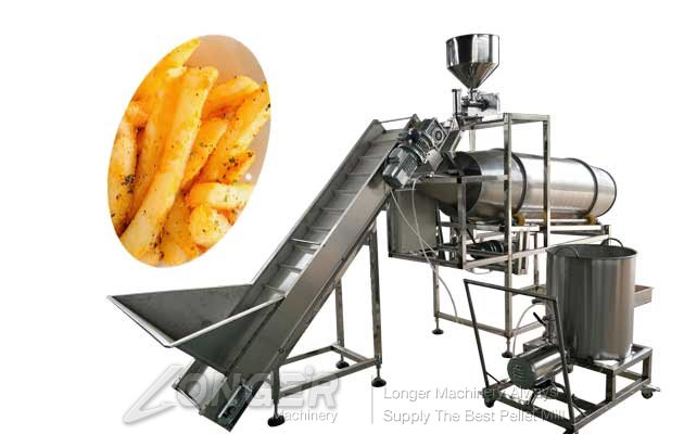 automatic snack food favoring machine