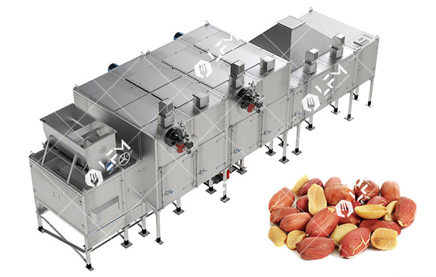 peanut roasting machine