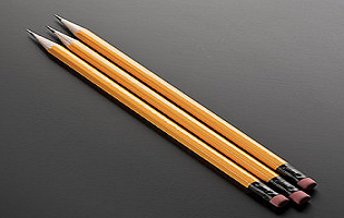 Origin of shop the word pencil