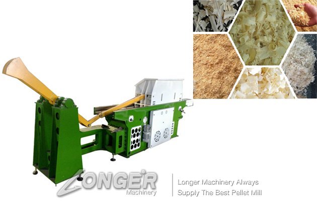 wood shavings machine