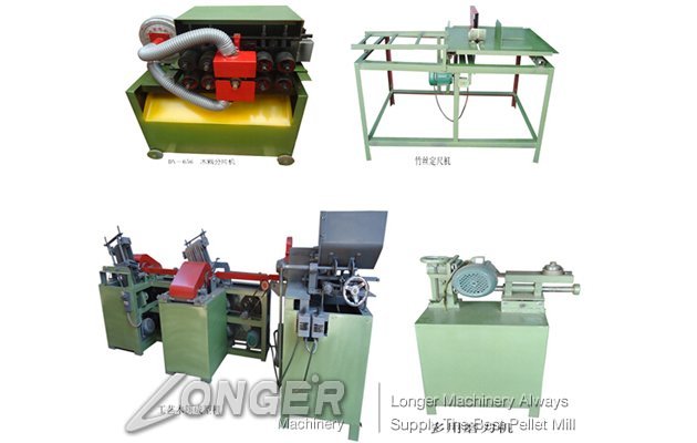 wooden toothpick processing machine