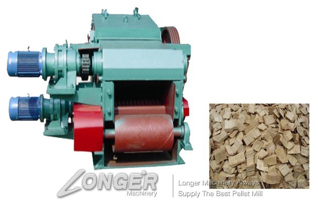 drum wooden chipper machine