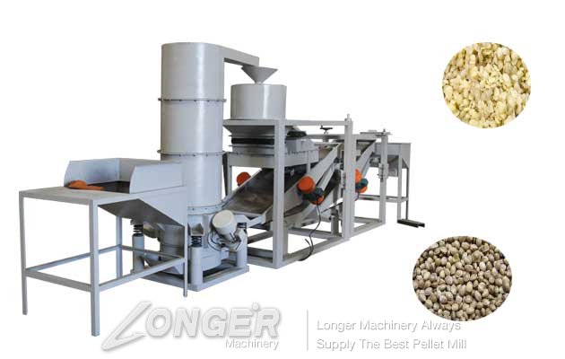 autoamtic hemp seeds dehulling machine