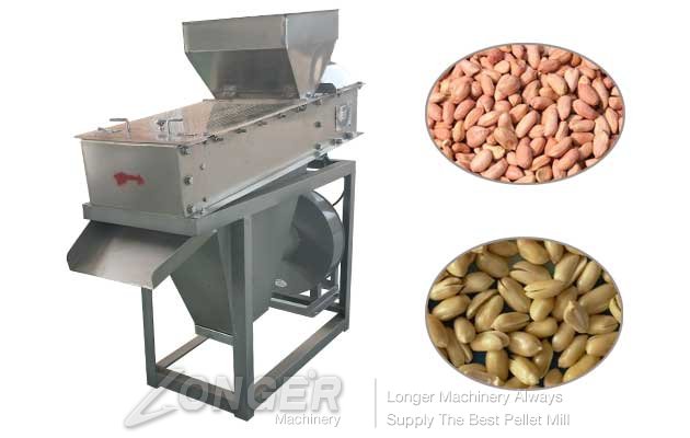 dry peanut peeling machine with best price manufacturer