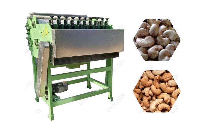 Automatic Raw Cashew Nut Shelling Machine Cashew Shell Remvoi