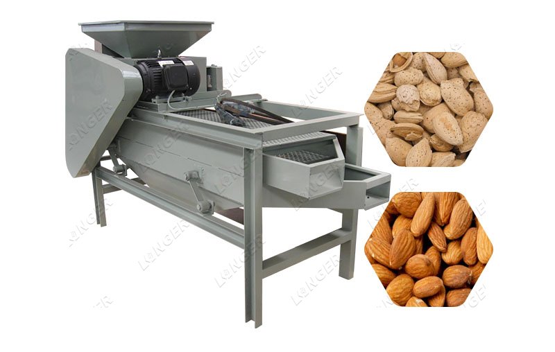 Hazelnut Almond Badam Shelling Machine For Sale