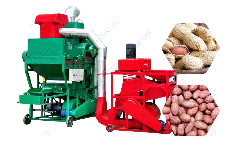 Peanut Shell Removing Machine 3500 kg/h