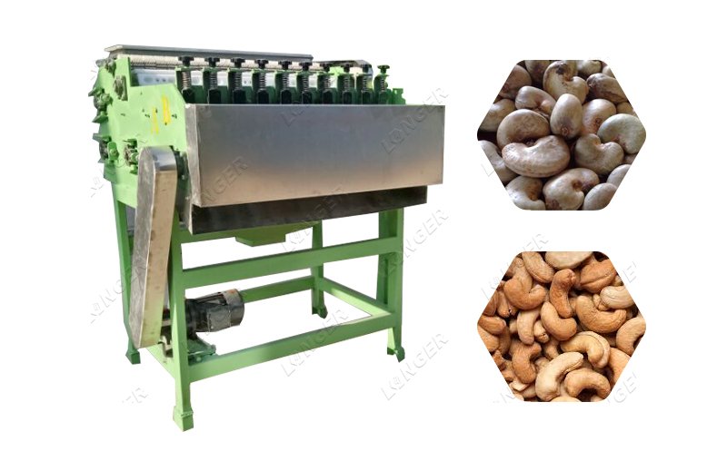  Automatic Raw Cashew Nut Shelling Machine Cashew Shell Remvoi