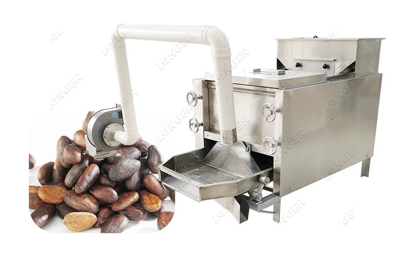cocoa peeling machine