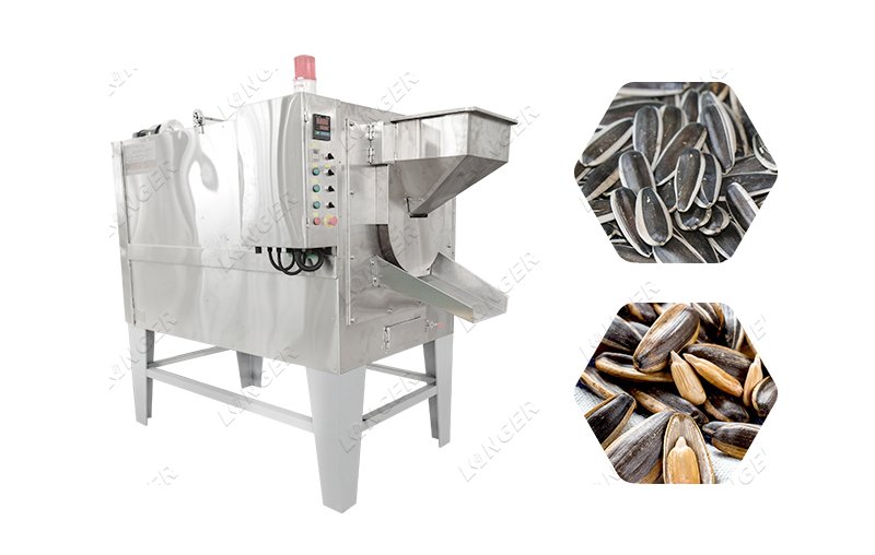 sunflower seed roasting machine