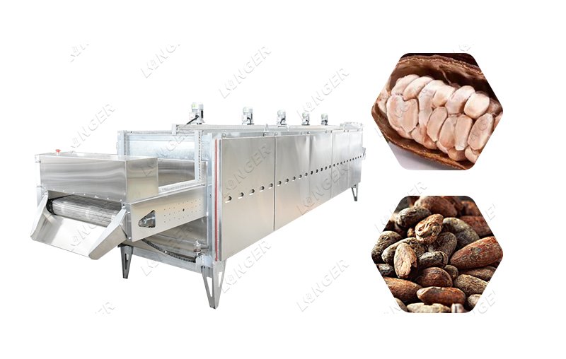 cocoa bean roasting machine