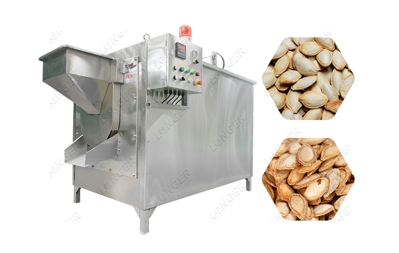 melon seeds roasting machine