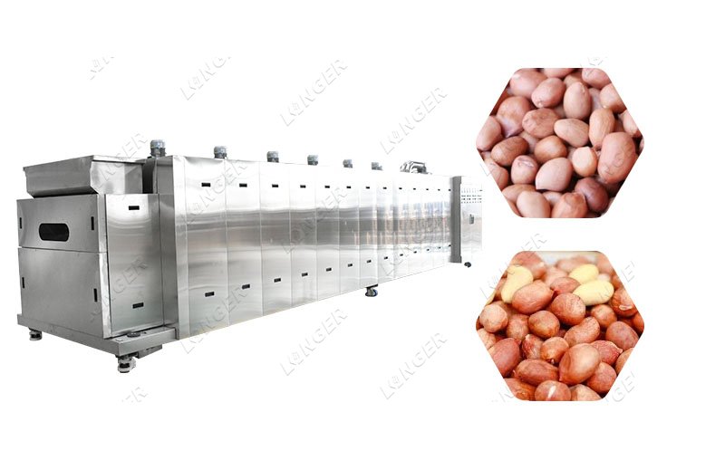 peanut roasting machine