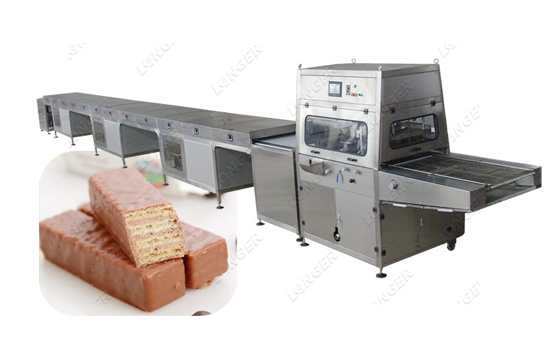 small chocolate enrobing machine