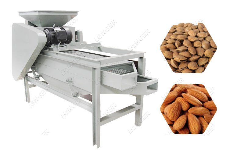 Hazelnut Almond Badam Shelling Machine For Sale