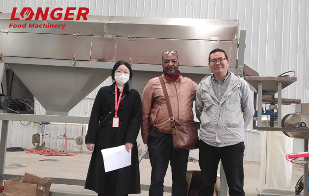 Tanzania Customer Visit Zhengzhou Longer Machinery