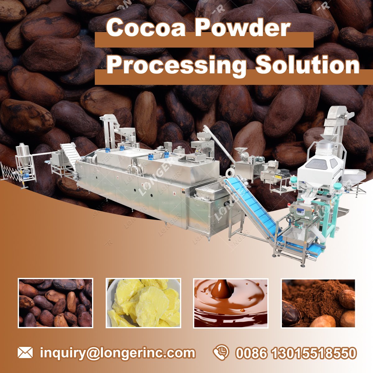 Cocoa Powder Production Line