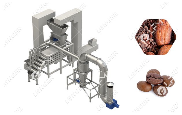 Cocoa Bean Dehulling Machine Cocoa Splitting Machine