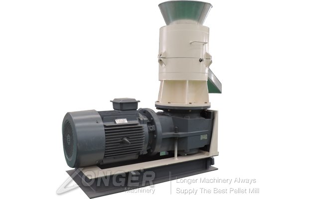 Flat-Die Wood Pellet Mill Machine