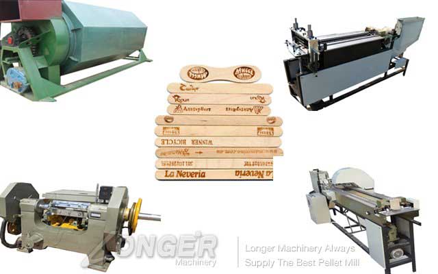 Automatic Wood Ice Cream Stick Product Line