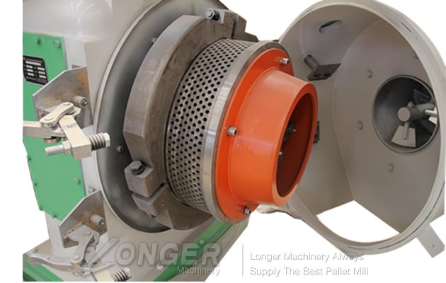 Ring Die Biomass Feed Pellet Machine LG-SZLH Series Pelletizer
