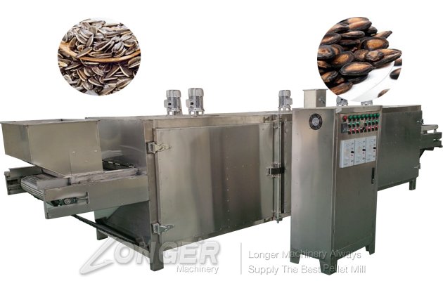 sunflower seeds roasting process machinery