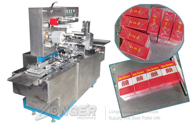 Shisha Pack Cellophane Overwrapping Machine