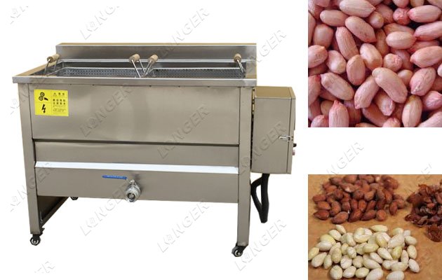 blanching almonds machine