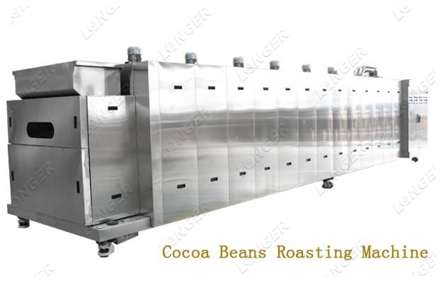 cocoa bean roasting machine