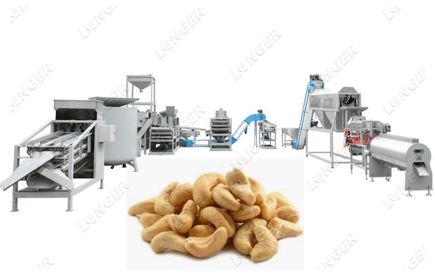 automatic cashew nut shelling machine