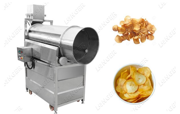 potato chips seasoning machine