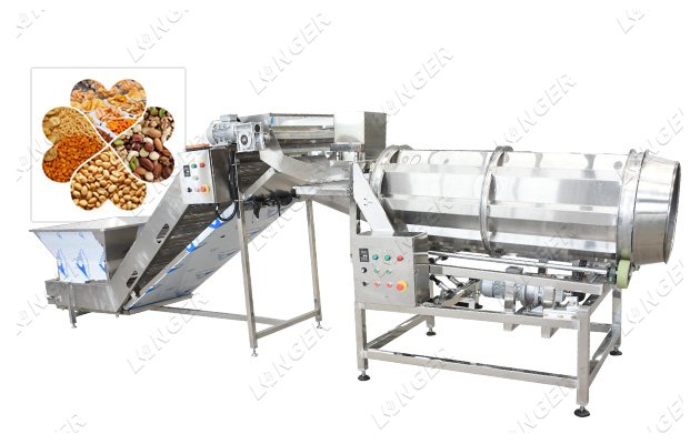 Continuous flavour mixing machine