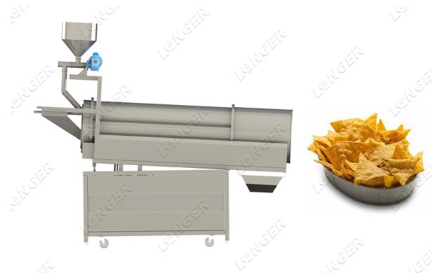automatic snack food favoring machine