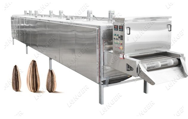 sunflower seeds roasting machine