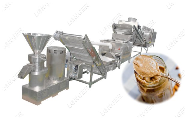 Automatic Almond Butter Processing Plant