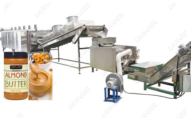 almond butter process machine