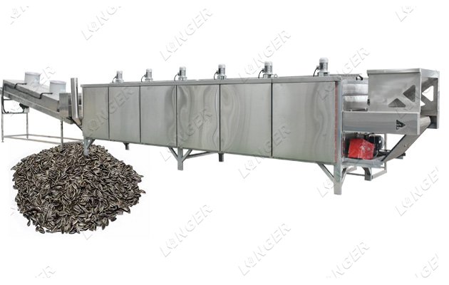 sunflower seeds roasting line price