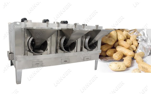 roasting peanuts machine