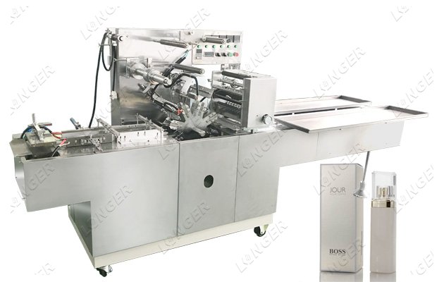 Automatic Cellophane Wrapping Machine for Perfume Boxes