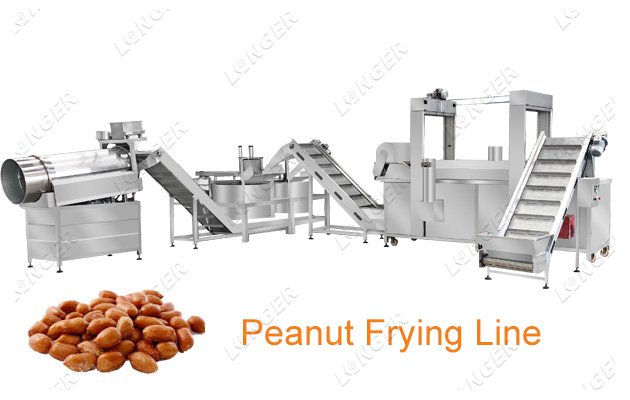 Automatic Peanut frying line for sale