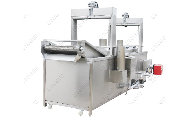 peanut frying machine