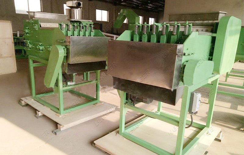 cashew shell removing machine