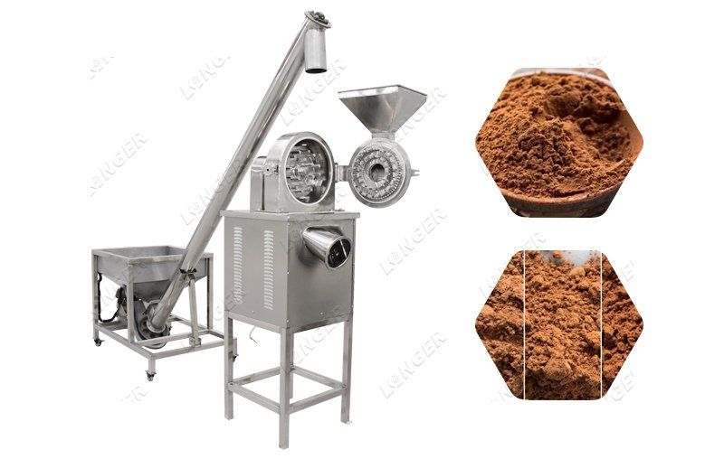 cocoa powder making machine