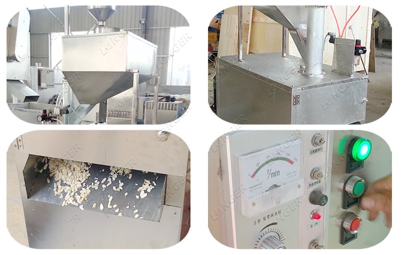 almond tukda making machine