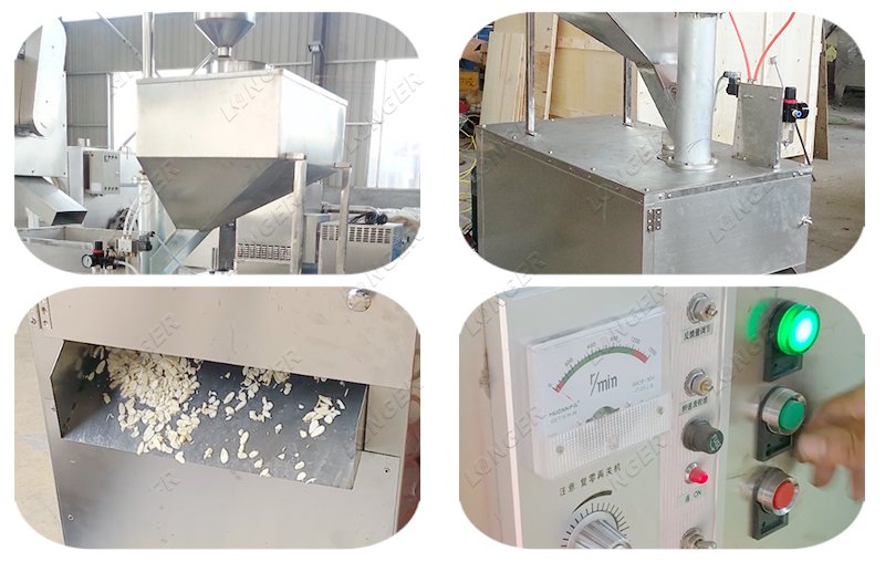 almond tukda making machine