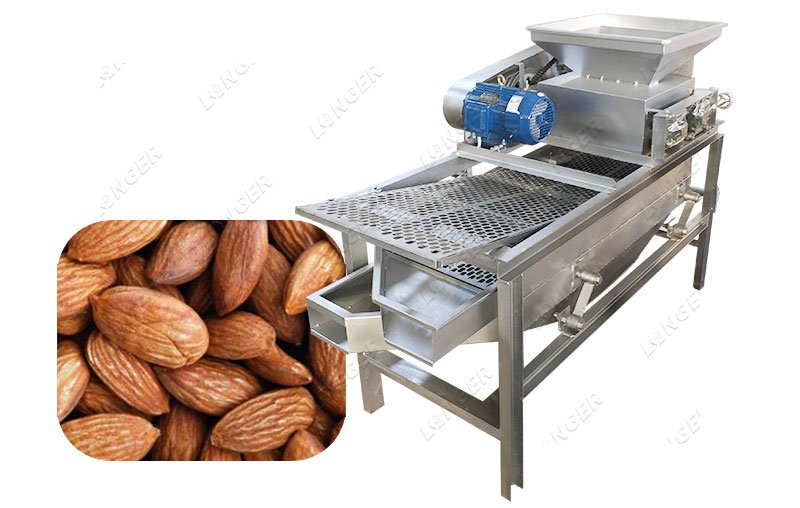 Automatic Badam Shelling Machine